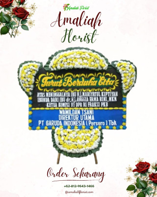 Papan Bunga Duka di Jampangtengah