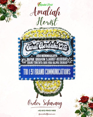 Papan Bunga Duka di Jampangtengah