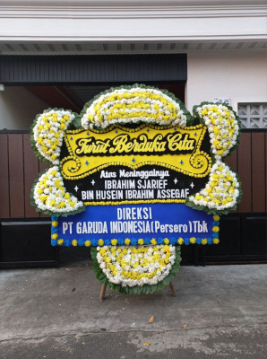 Papan Bunga Duka di Jampangtengah
